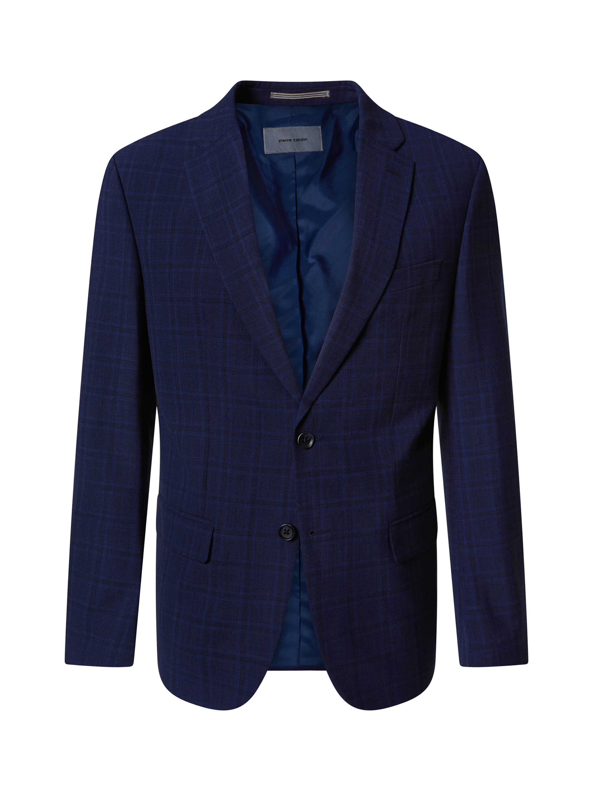 PIERRE CARDIN Slim fit Colbert 'Grant' in Blauw: voorkant