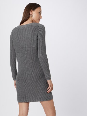 ONLY Knitted dress 'Melton' in Grey