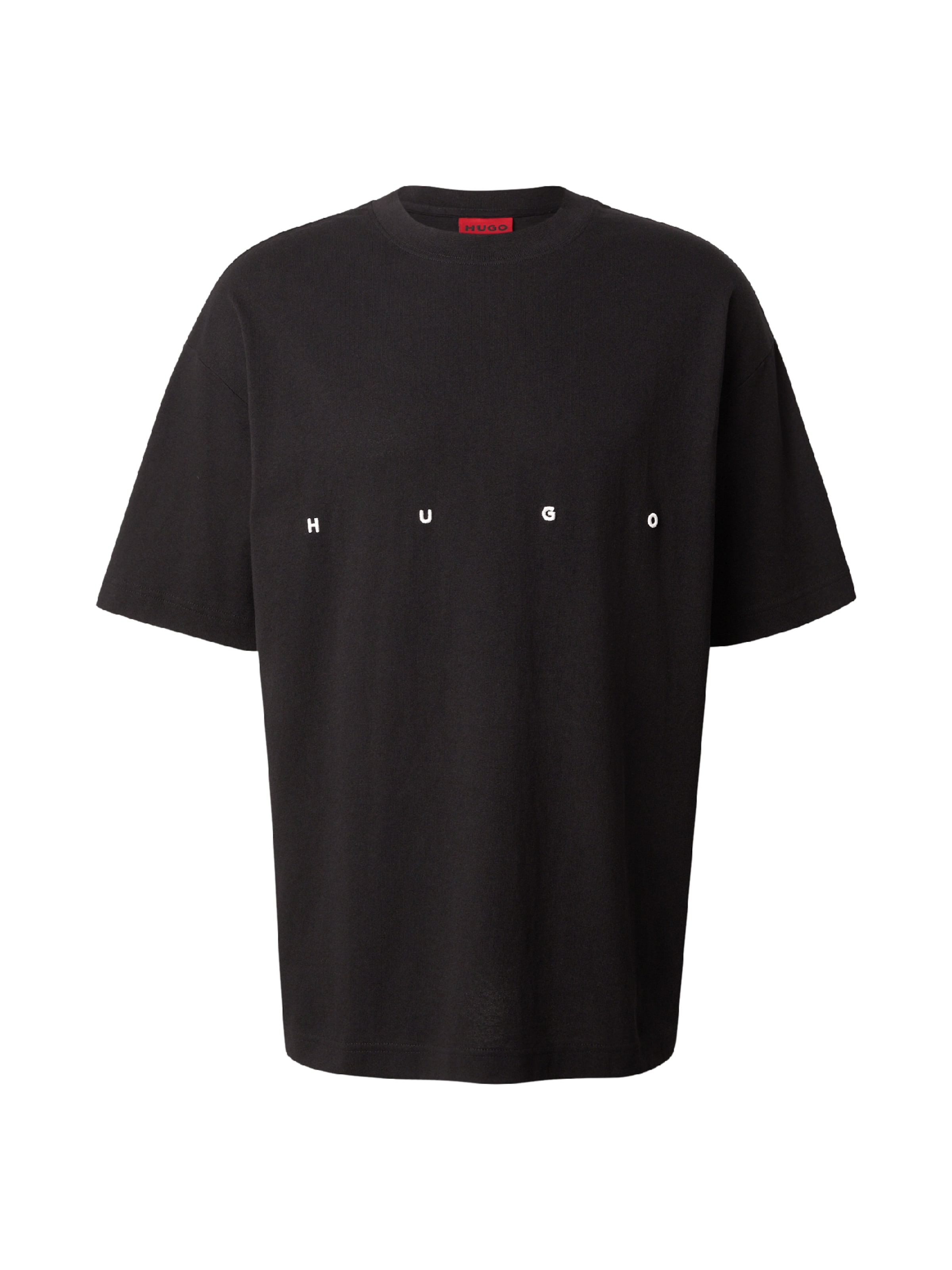 HUGO Shirt 'Dariso' in Black: front