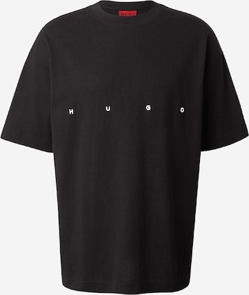 T-Shirt 'Dariso' HUGO en noir : devant