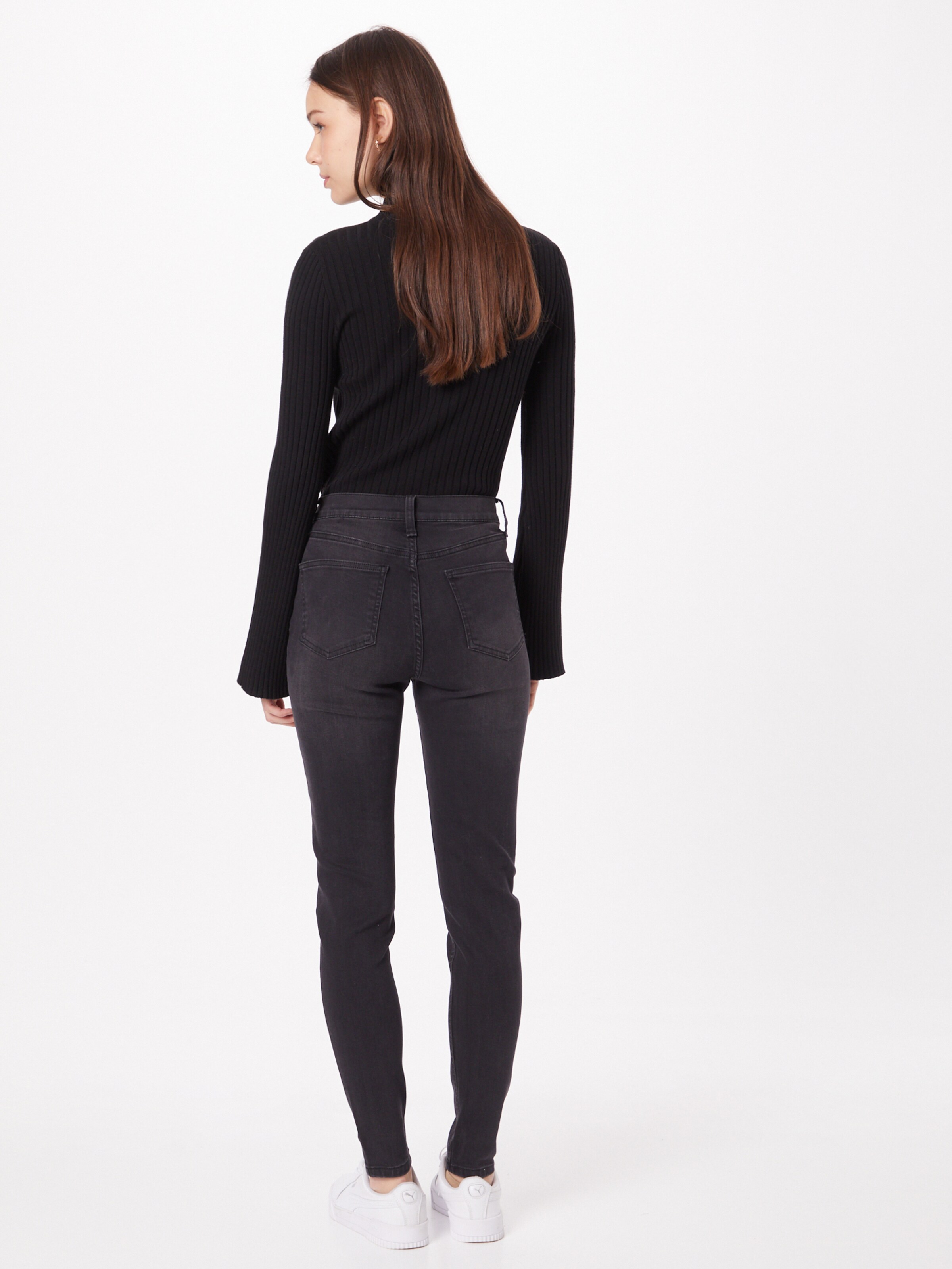 Freequent Skinny Jeans HARLOW in Black Denim ABOUT YOU