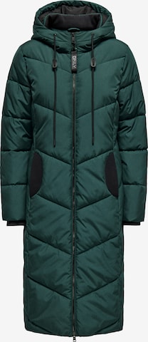 ONLY Зимнее пальто 'ONLUMA' в Зеленый: спереди