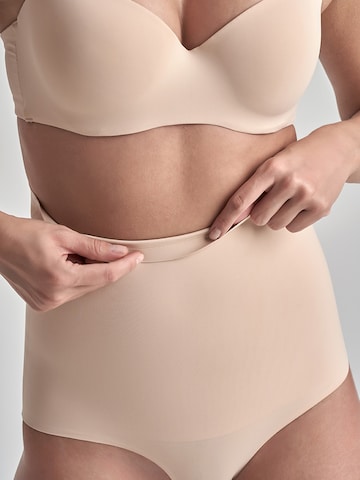 Bye Bra Shapingslip ' Waist Control High Waist Brief ' in Beige