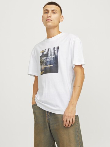 JACK & JONES Bluser & t-shirts i hvid: forside