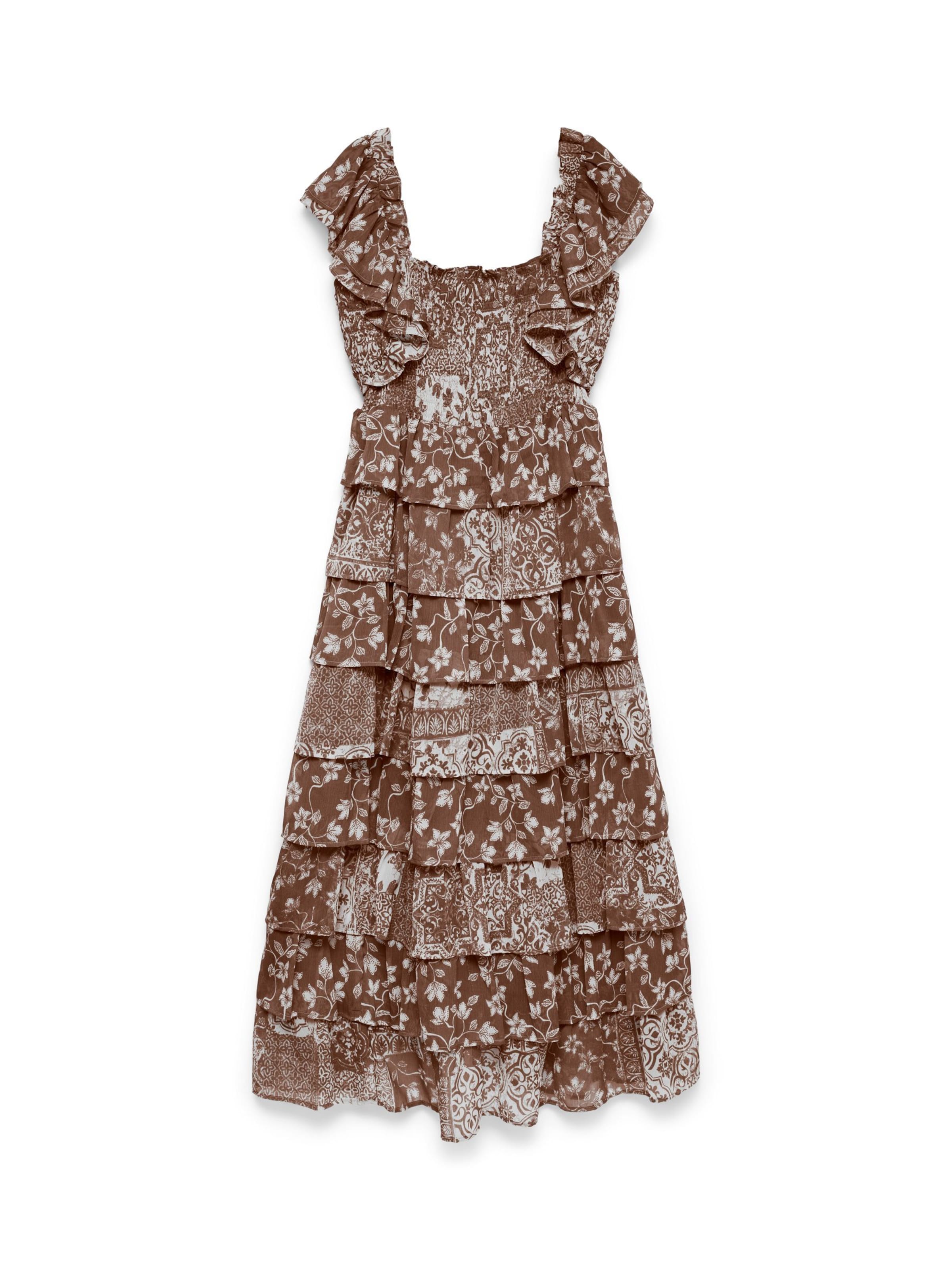 VERO MODA Sommerkjole 'VMAMAZING' i brun: forside