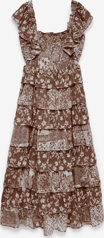 VERO MODA Sommerkjole 'VMAMAZING' i brun: forside
