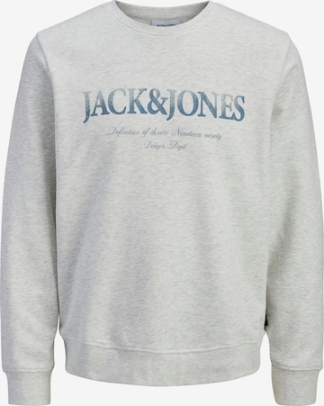 Jack & Jones Junior Sweatshirt 'Devin Daytona' in White: front
