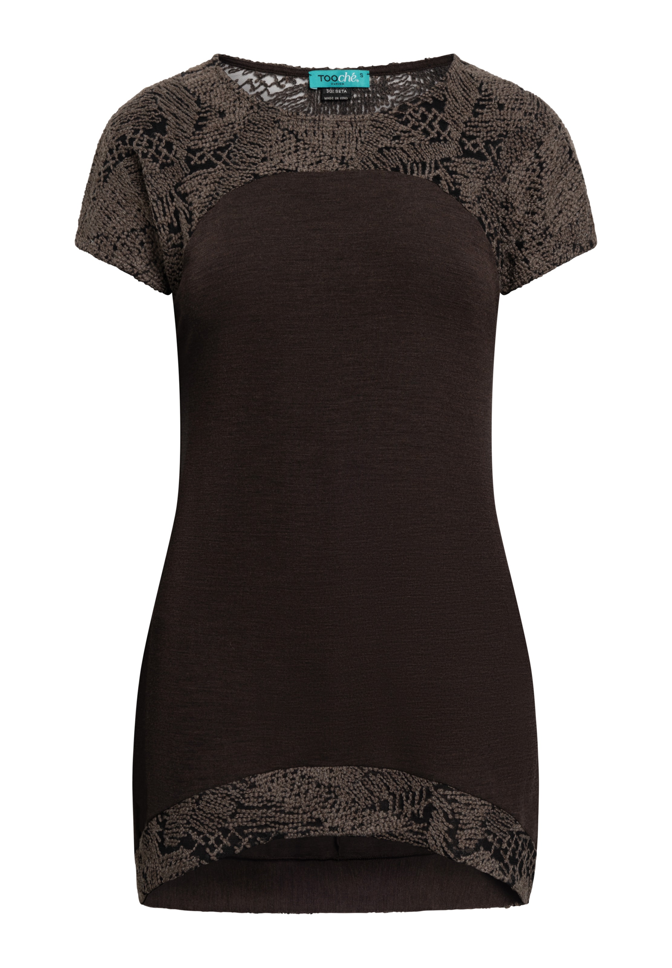 TOOche Shirt 'Brown Orchid' in Brown: front