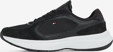 Sneaker bassa 'SPORTY RUNNER' di TOMMY HILFIGER in nero: frontale
