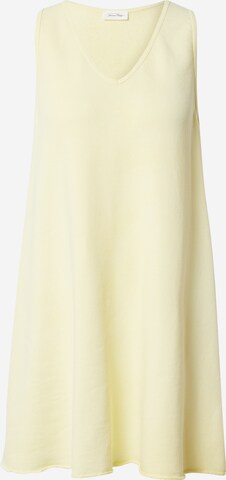 Robe AMERICAN VINTAGE en jaune : devant