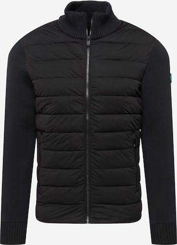 SAVE THE DUCK Between-Season Jacket 'GRAHAM' in Black: front