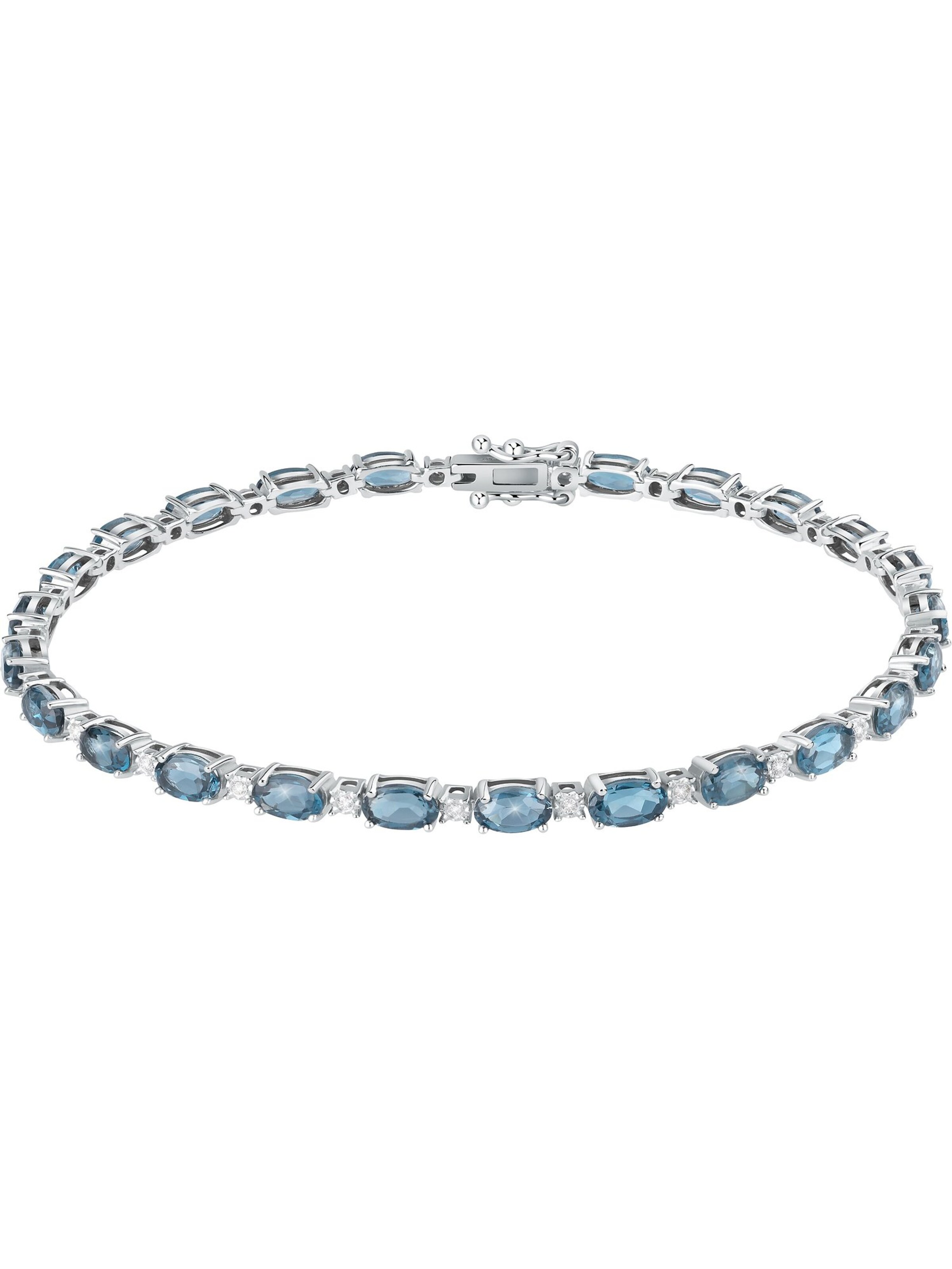 CHRIST Armband in Blau: Vorderseite