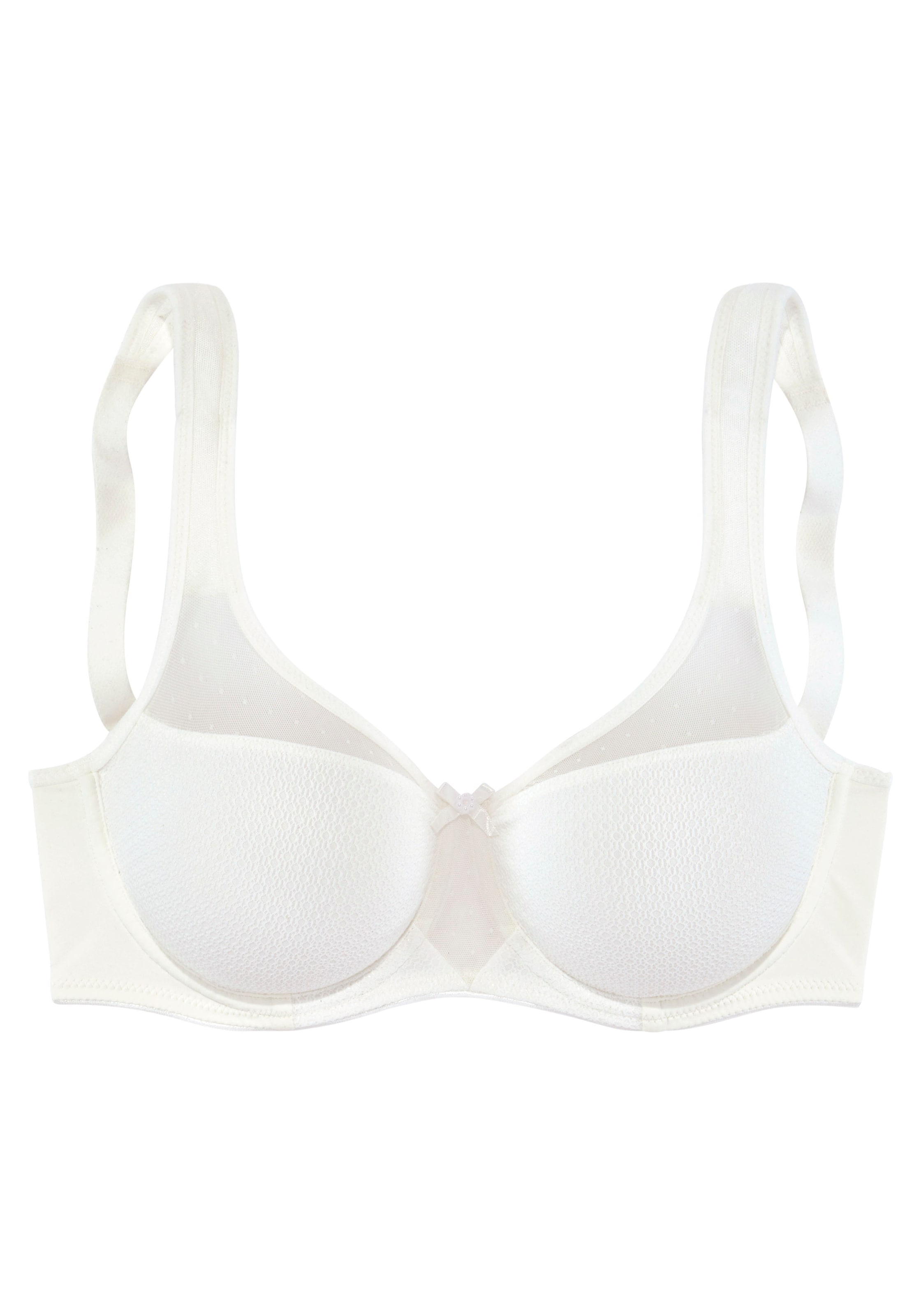 Reggiseno di NUANCE in bianco: frontale
