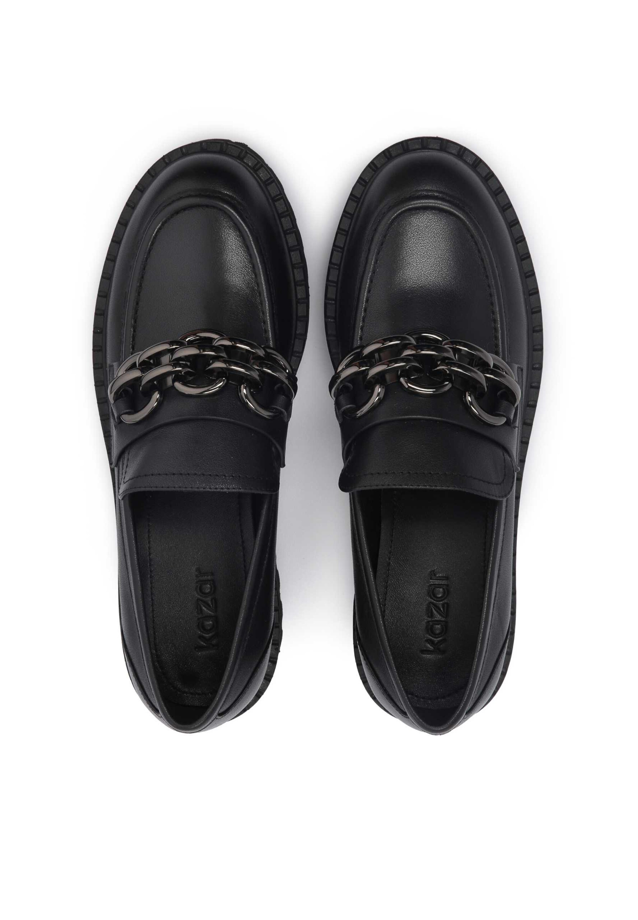 Kazar Instappers in Zwart