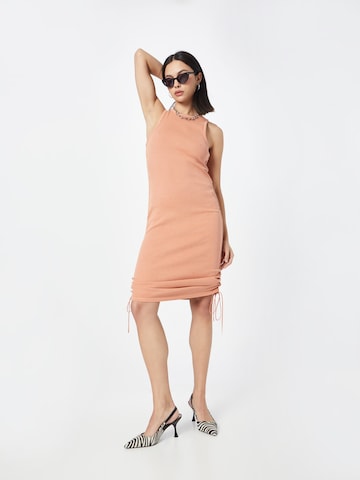 HUGO Red Dress 'Nerana' in Orange