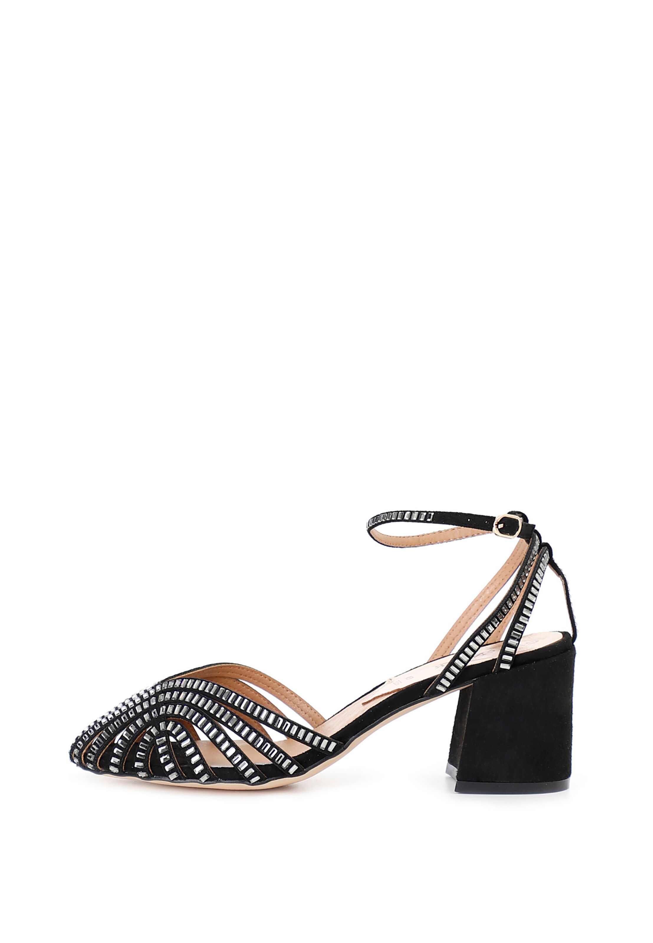 Décolleté sling di CAFè NOIR in nero: frontale