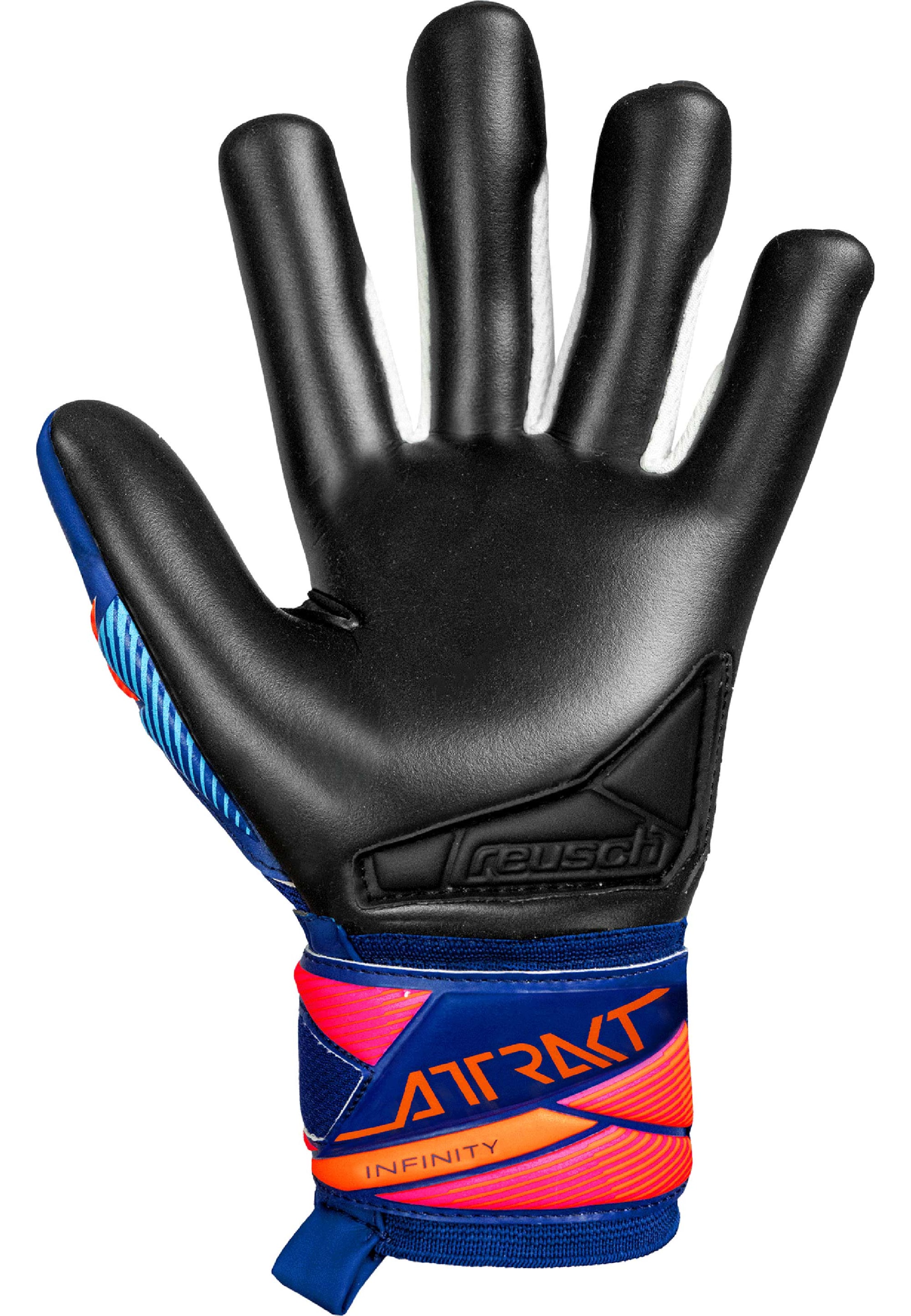 REUSCH Torwarthandschuhe 'Attrakt Infinity Evolution NC Junior' in Blau