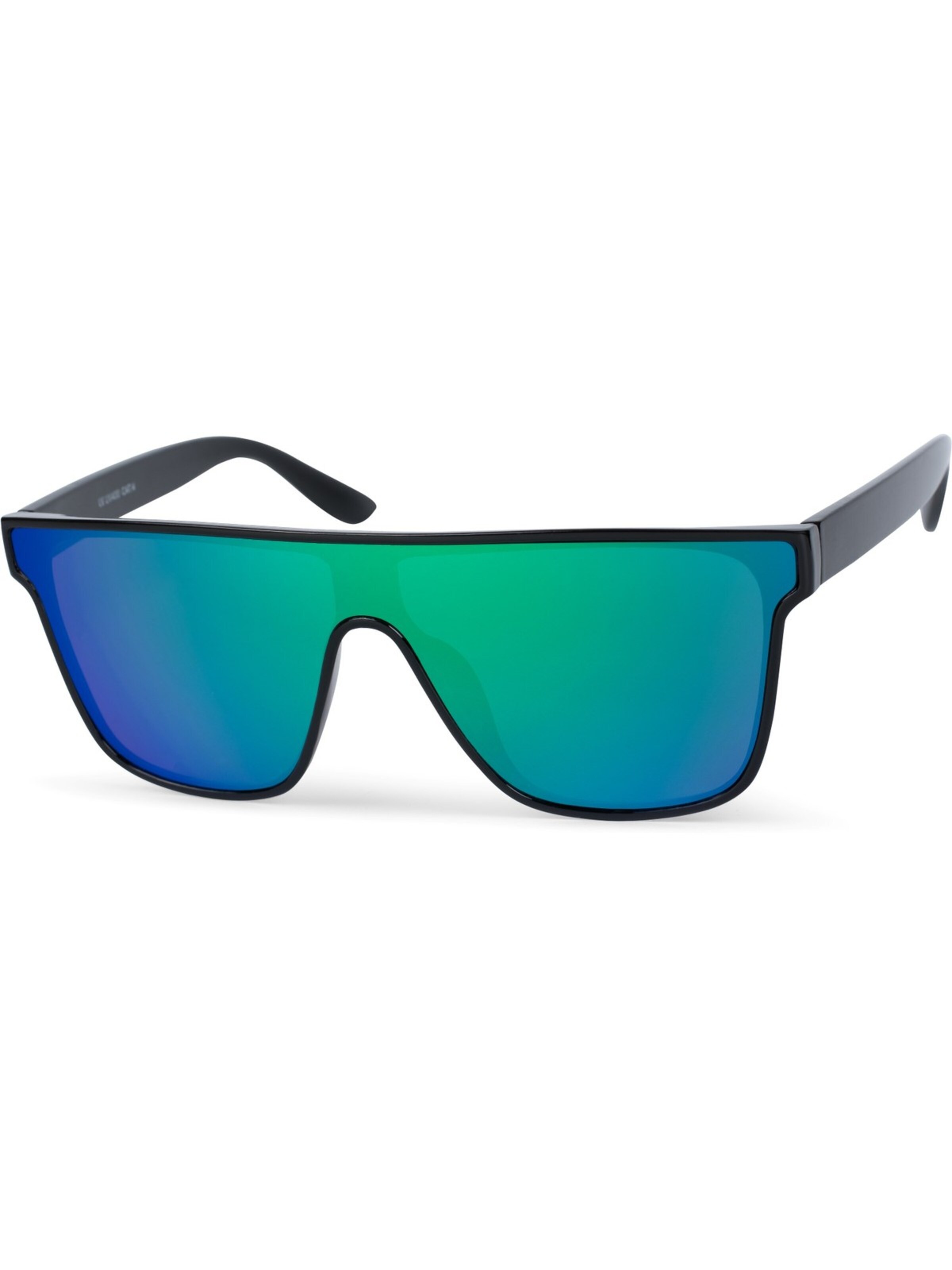 styleBREAKER Sunglasses in Green: front