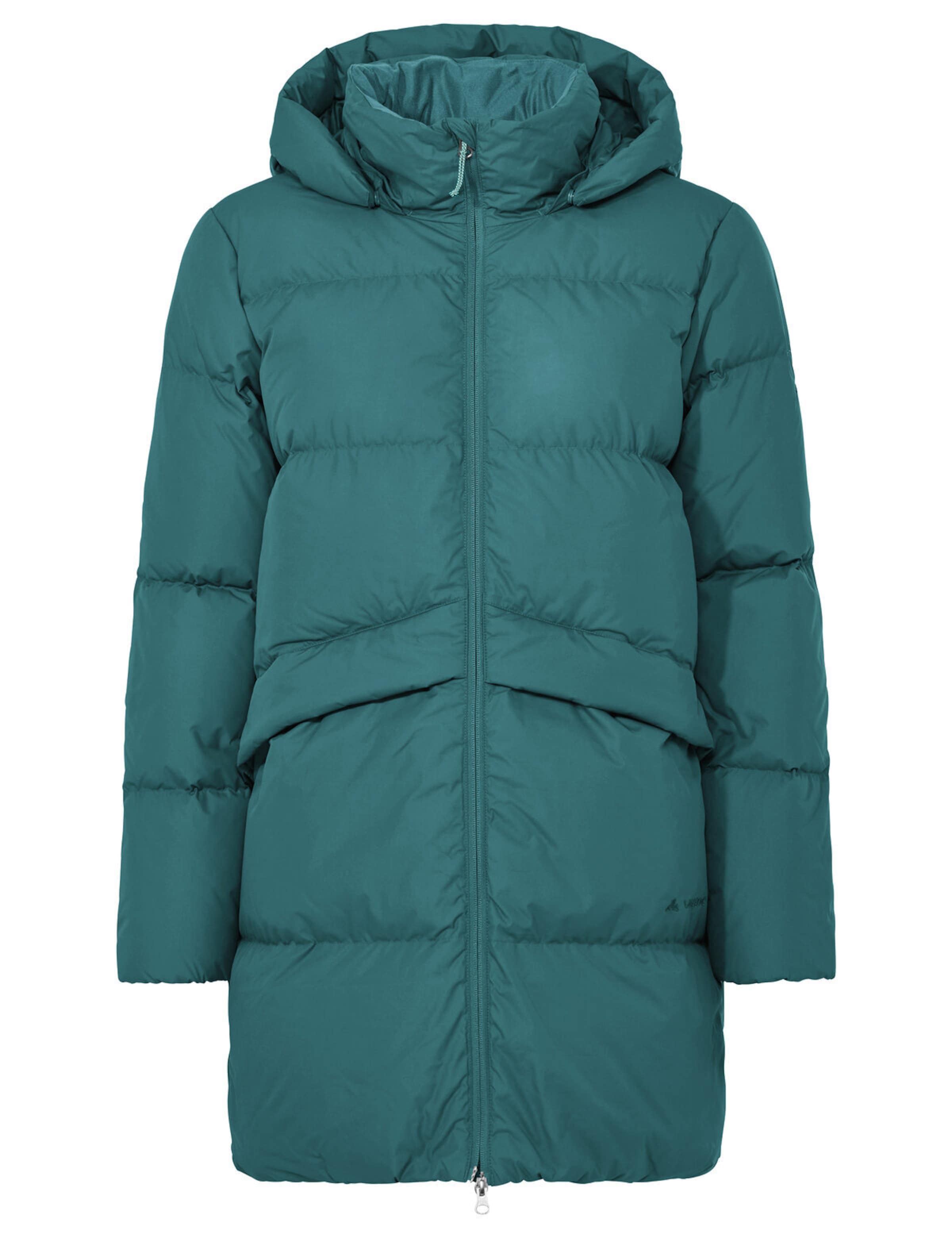 VAUDE Winter Coat 'Annecy II' in Green: front