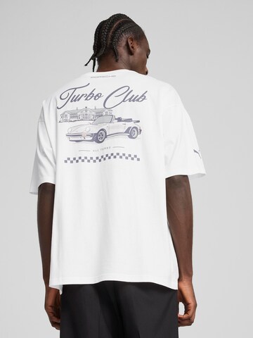 T-Shirt 'Porsche Legacy' PUMA en blanc