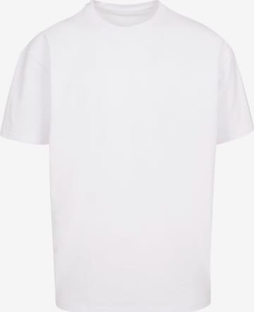 Thug Life Shirt 'Motel' in White: front