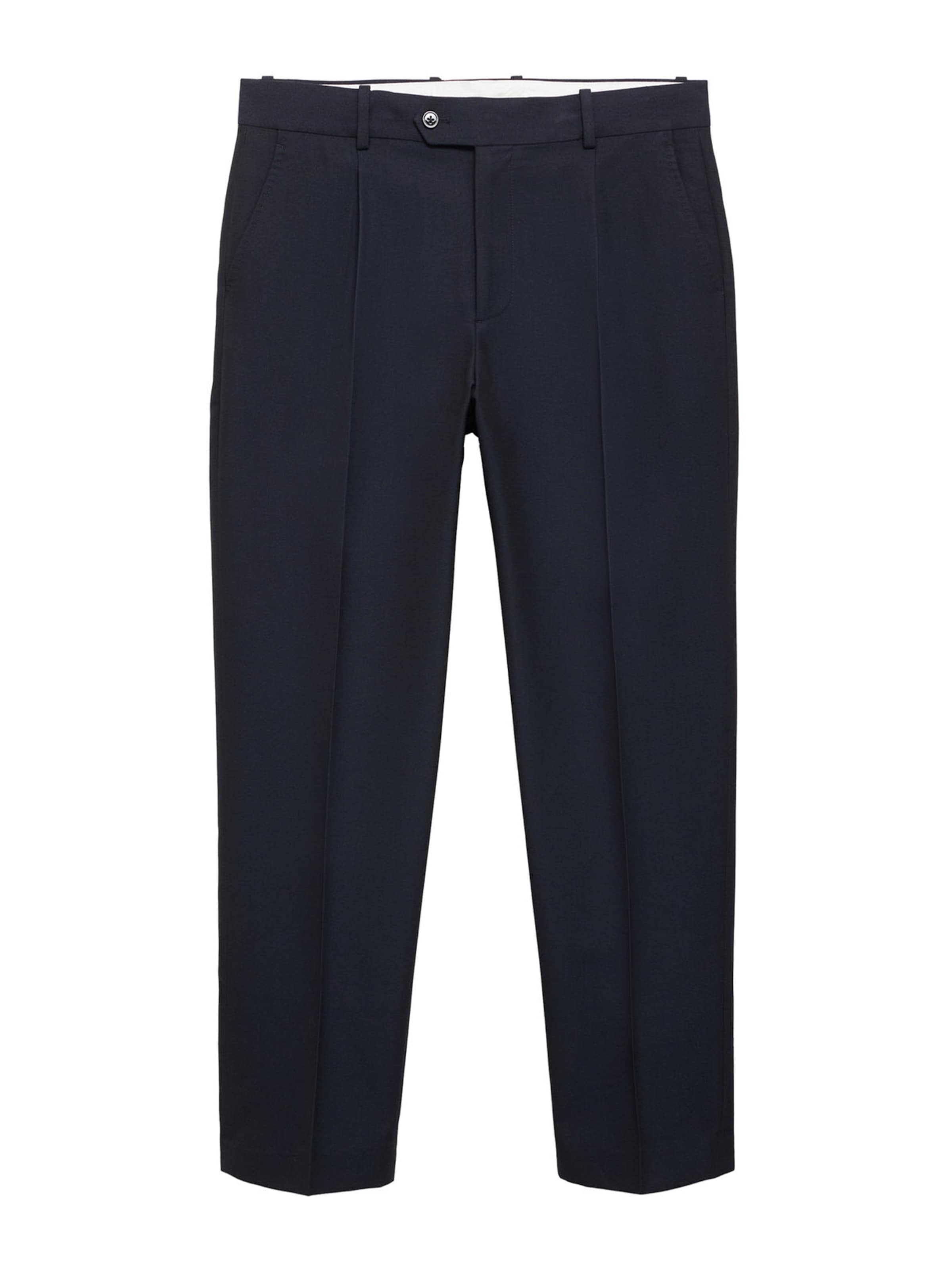 MANGO MAN Regular Laskoshousut värissä sininen: etupuoli