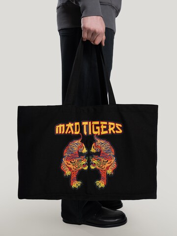 MAD TIGERS Shopper '2 Tigers' in Schwarz