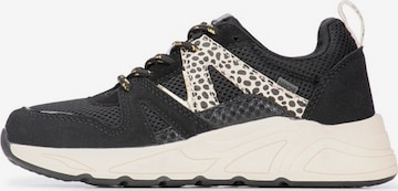 POSH by Poelman Trainers 'Carocel' in Black: front