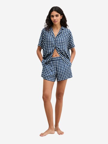Marc O'Polo Pyjamashorts ' Mix N Match ' in Blau: Vorderseite