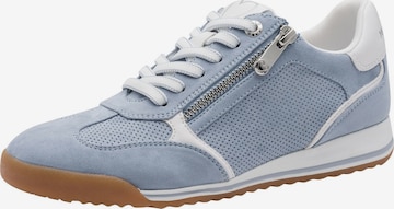 Baskets basses MARCO TOZZI en bleu : devant