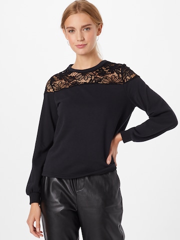 Sweat-shirt 'Catalina' ONLY en noir : devant