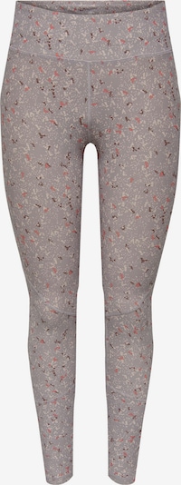 ONLY PLAY Pantalon de sport 'Milma' en beige / gris / bourgogne / rouge clair, Vue avec produit