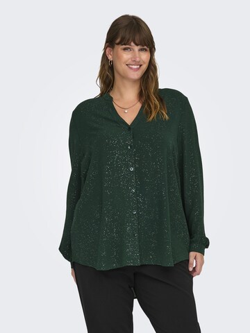 ONLY Carmakoma - Blusa 'JOSEE ' en azul: frente