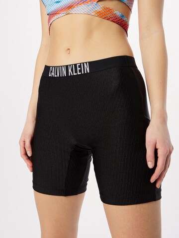 Calvin Klein Swimwear Bikinibroek in Zwart