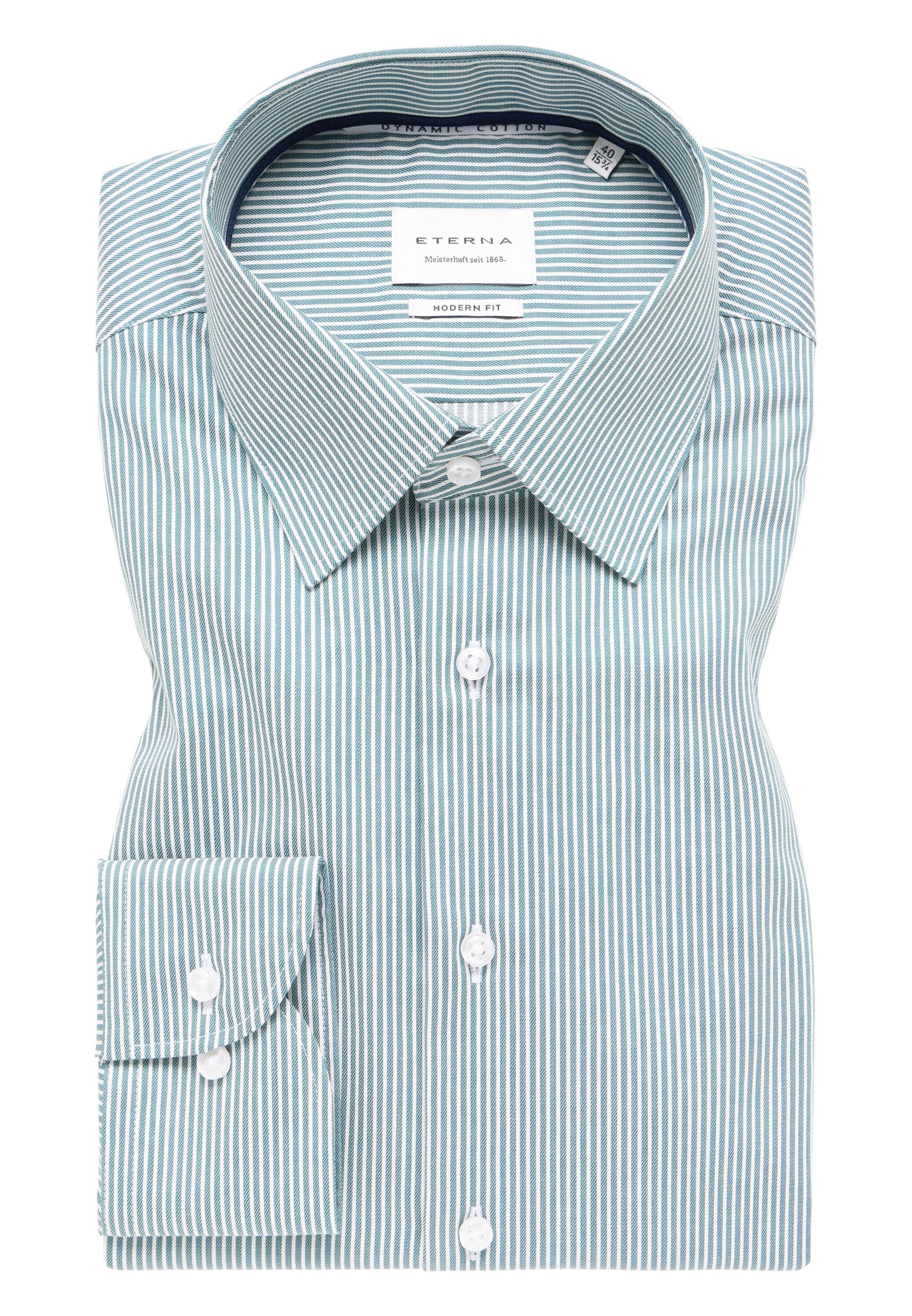 ETERNA Regular Fit Hemd in Grün