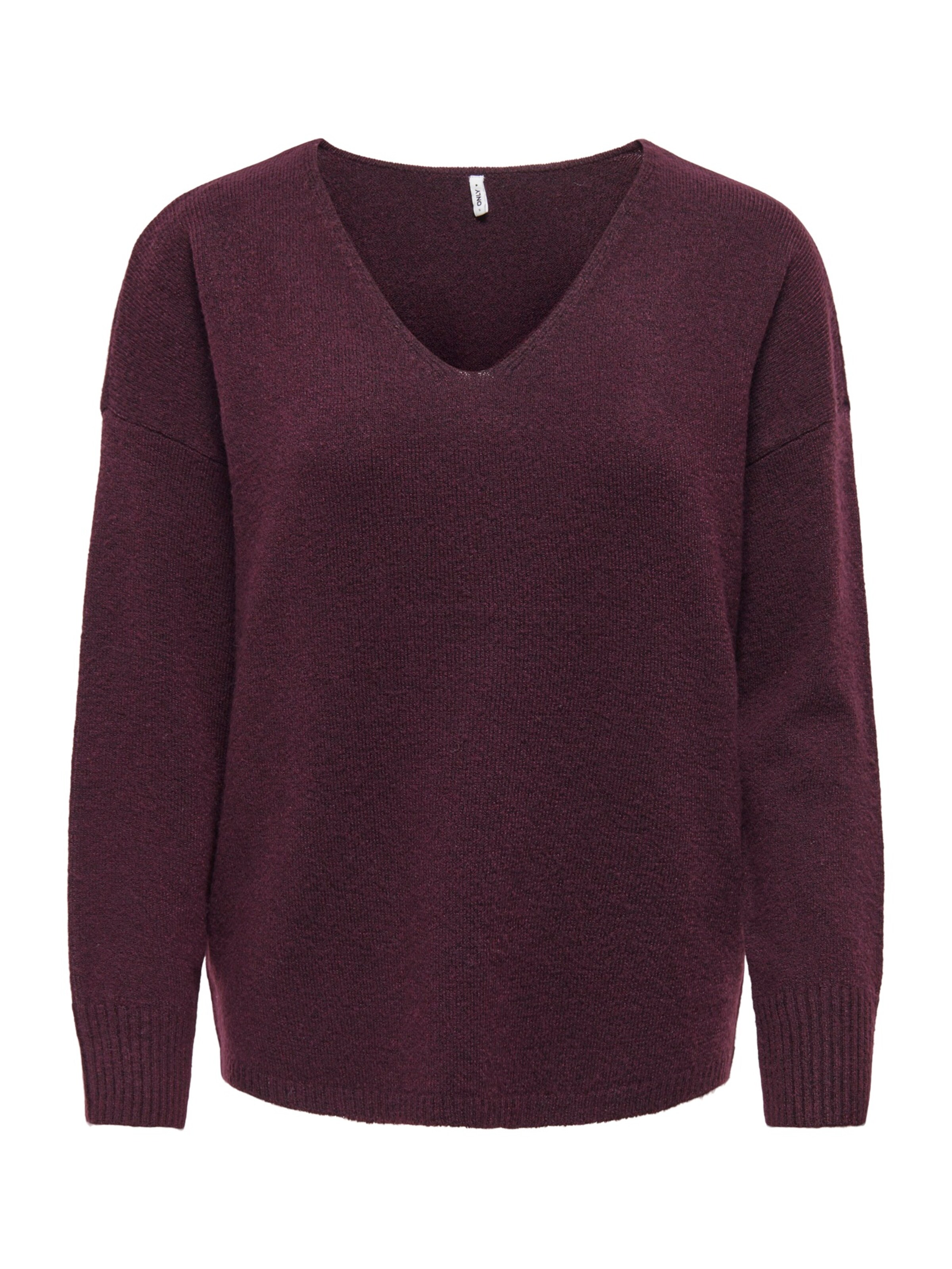 ONLY Pullover 'ONLRICA' in Rot: Vorderseite