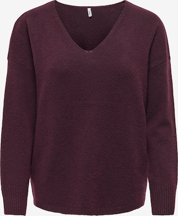 ONLY Pullover 'ONLRICA' in Rot: Vorderseite