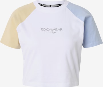 ROCAWEAR Shirt 'Fine' in Wit: voorkant