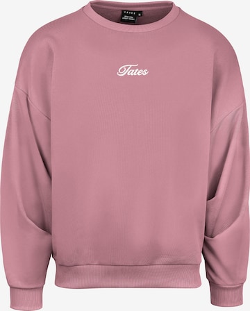 TATES Sweatshirt in Rot: Vorderseite