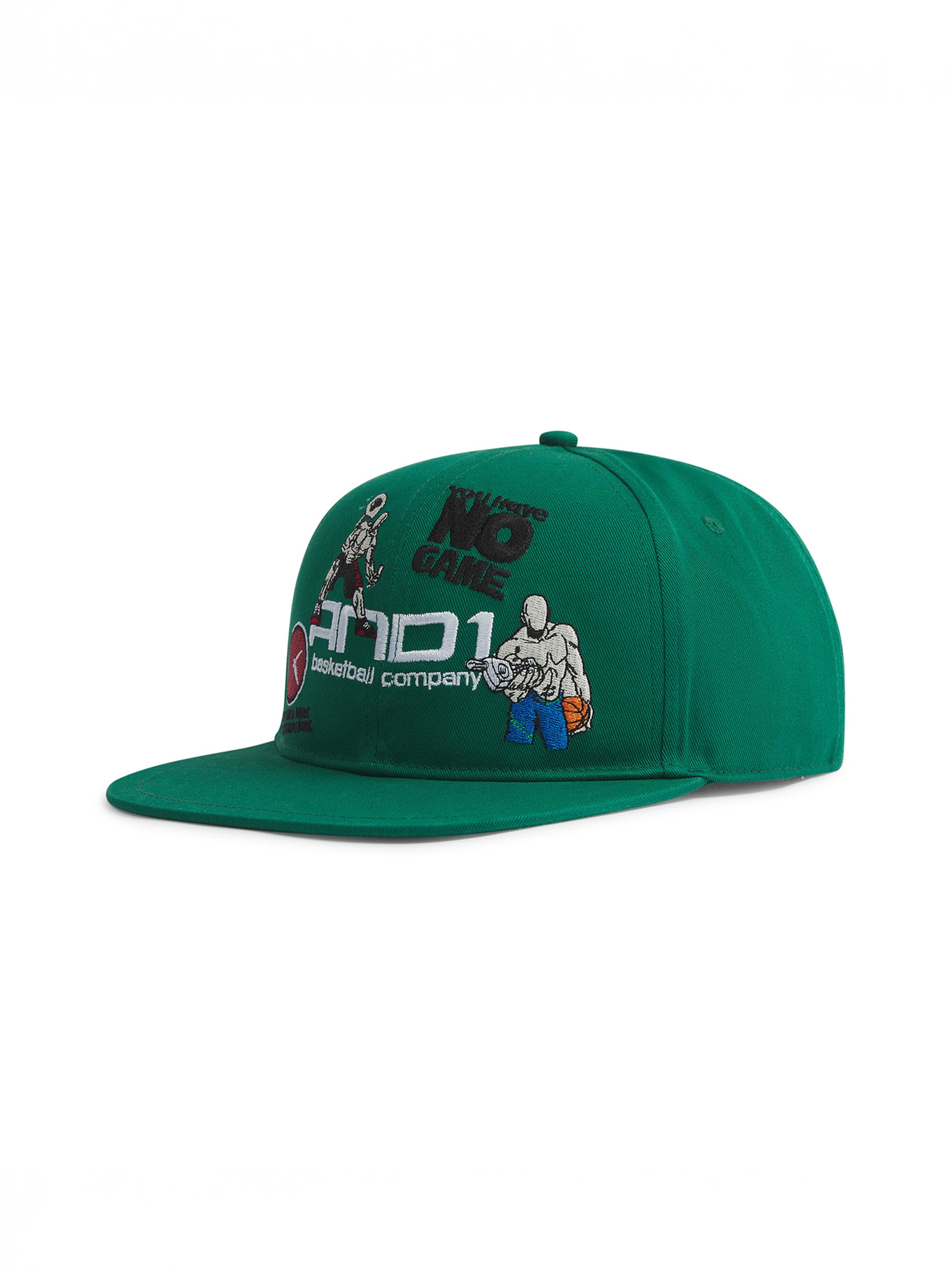 AND1 Cap 'Badges' in Green: front