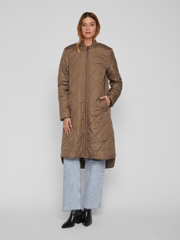VILA Between-seasons coat 'Manon' in Brown