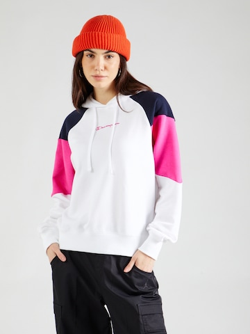 Felpa di Champion Authentic Athletic Apparel in bianco: frontale