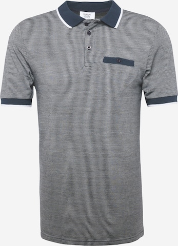 T-Shirt 'Birdseye' BURTON MENSWEAR LONDON en bleu : devant