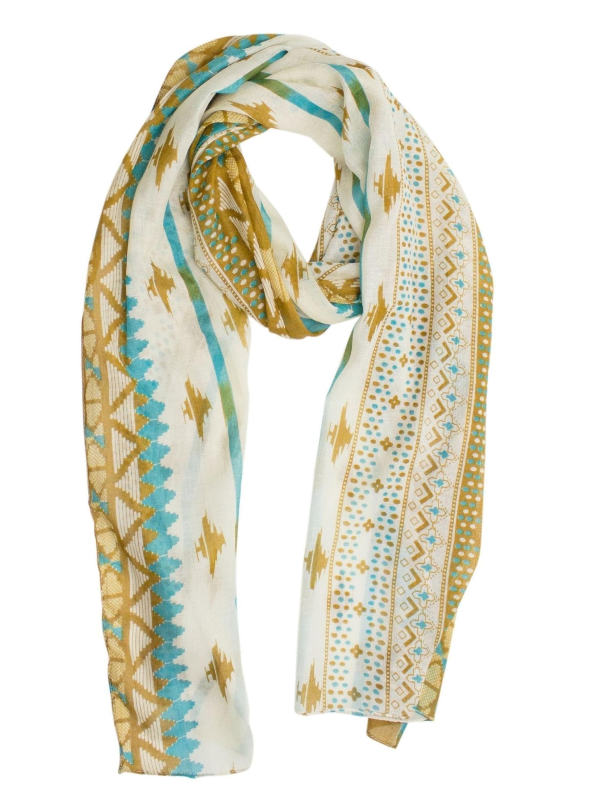Sunsa Scarf 'Sunsa' in Beige: front