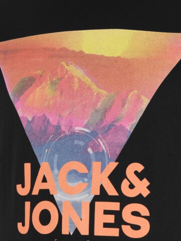 Jack & Jones Plus T-shirt i svart