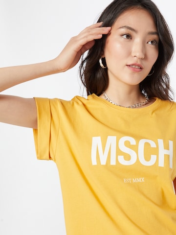 MSCH COPENHAGEN قميص 'Alva' بلون أصفر