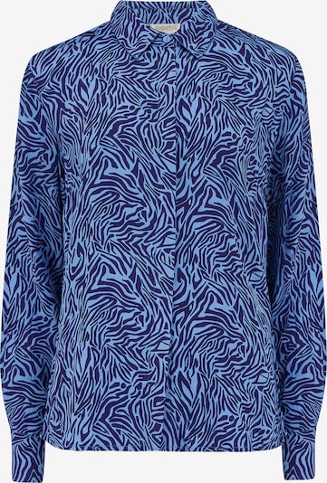 Sugarhill Brighton Bluse 'Joy Poolside' in marine / hellblau, Produktansicht
