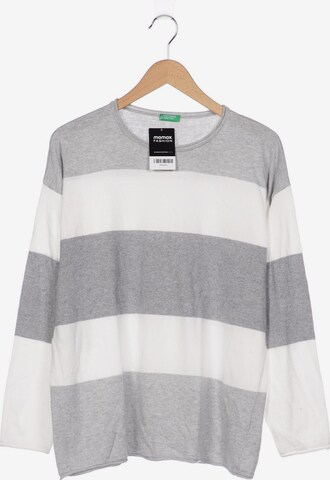 UNITED COLORS OF BENETTON Pullover M in Grau: predná strana