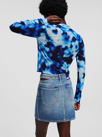 KARL LAGERFELD JEANS Rock in Blau