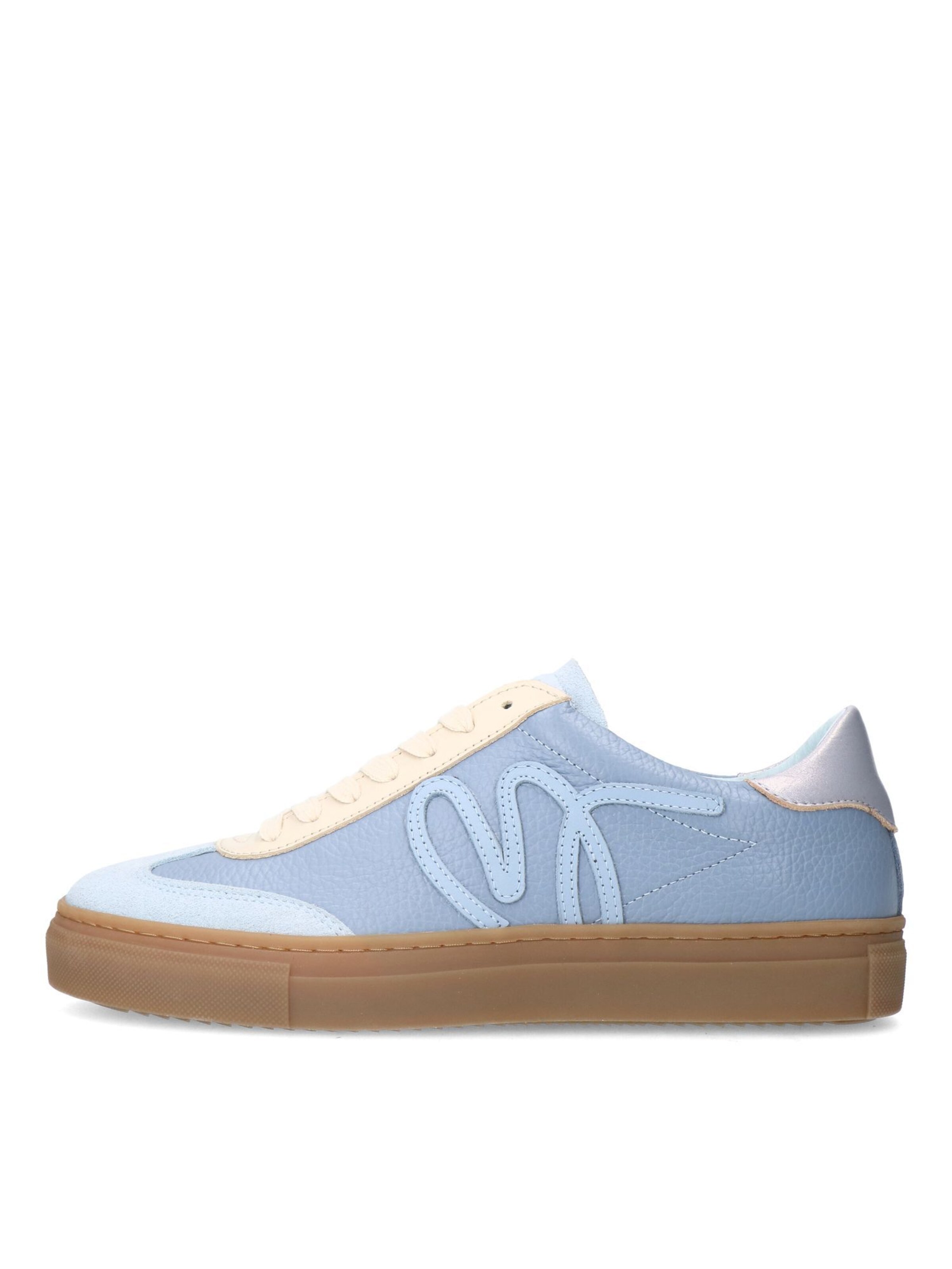 MANFIELD Sneakers laag in Blauw